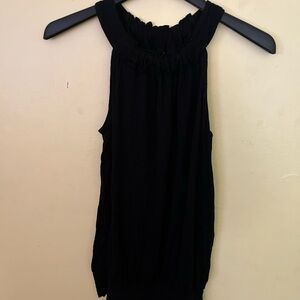 NY Collection Elegant Black Top Size Small